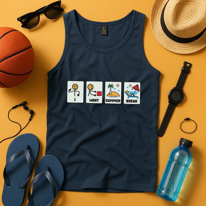 I Want Summer Break Tank Top