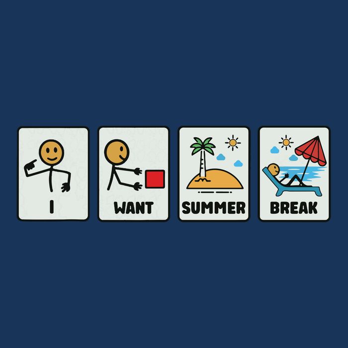 I Want Summer Break Kids T-Shirt