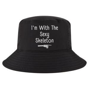 I'm With Sexy Skeleton Halloween Costume Funny Last Minute Cool Comfort Performance Bucket Hat