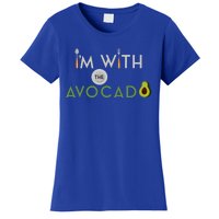 I'm With The Avocado Toast Funny Halloween Costume Gift Women's T-Shirt