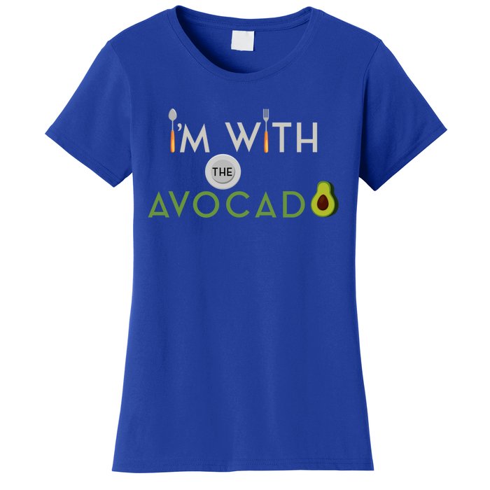 I'm With The Avocado Toast Funny Halloween Costume Gift Women's T-Shirt