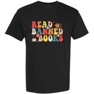 I'm With The Banned Books I Read Banned Books Lovers Garment-Dyed Heavyweight T-Shirt