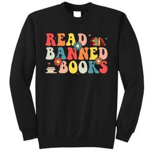 I'm With The Banned Books I Read Banned Books Lovers Tall Sweatshirt