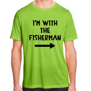 IM With The Fisher Funny Matching Easy Halloween Costume Cute Gift Adult ChromaSoft Performance T-Shirt