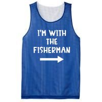 IM With The Fisher Funny Matching Easy Halloween Costume Cute Gift Mesh Reversible Basketball Jersey Tank