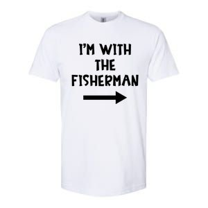 IM With The Fisher Funny Matching Easy Halloween Costume Cute Gift Softstyle CVC T-Shirt