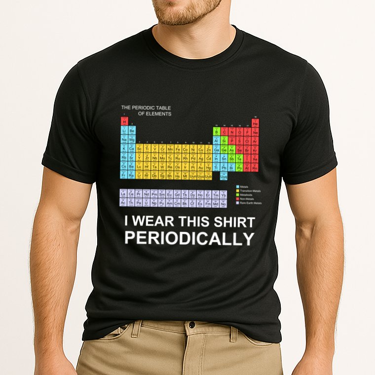 I Wear this Periodically funny Cooling Performance Crew T-Shirt
