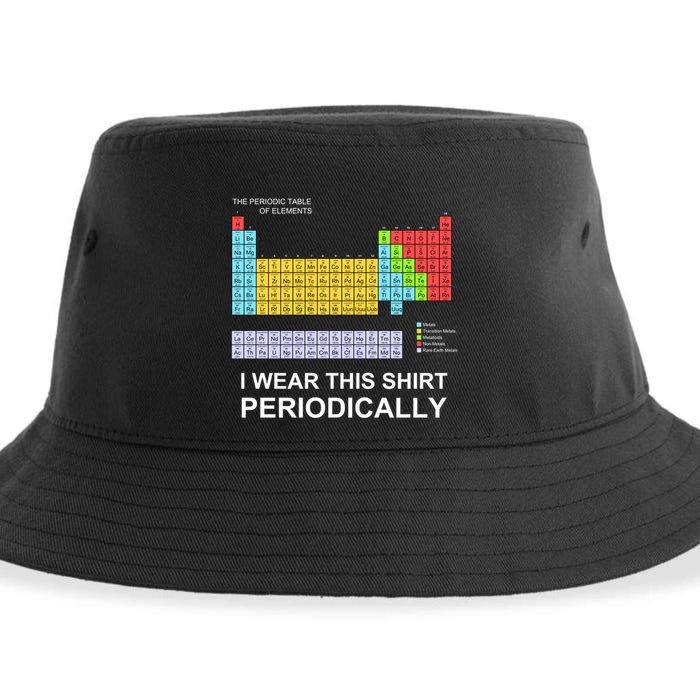 I Wear this Periodically funny Sustainable Bucket Hat