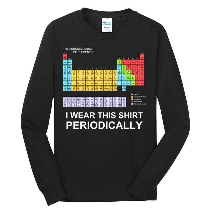 I Wear this Periodically funny Tall Long Sleeve T-Shirt