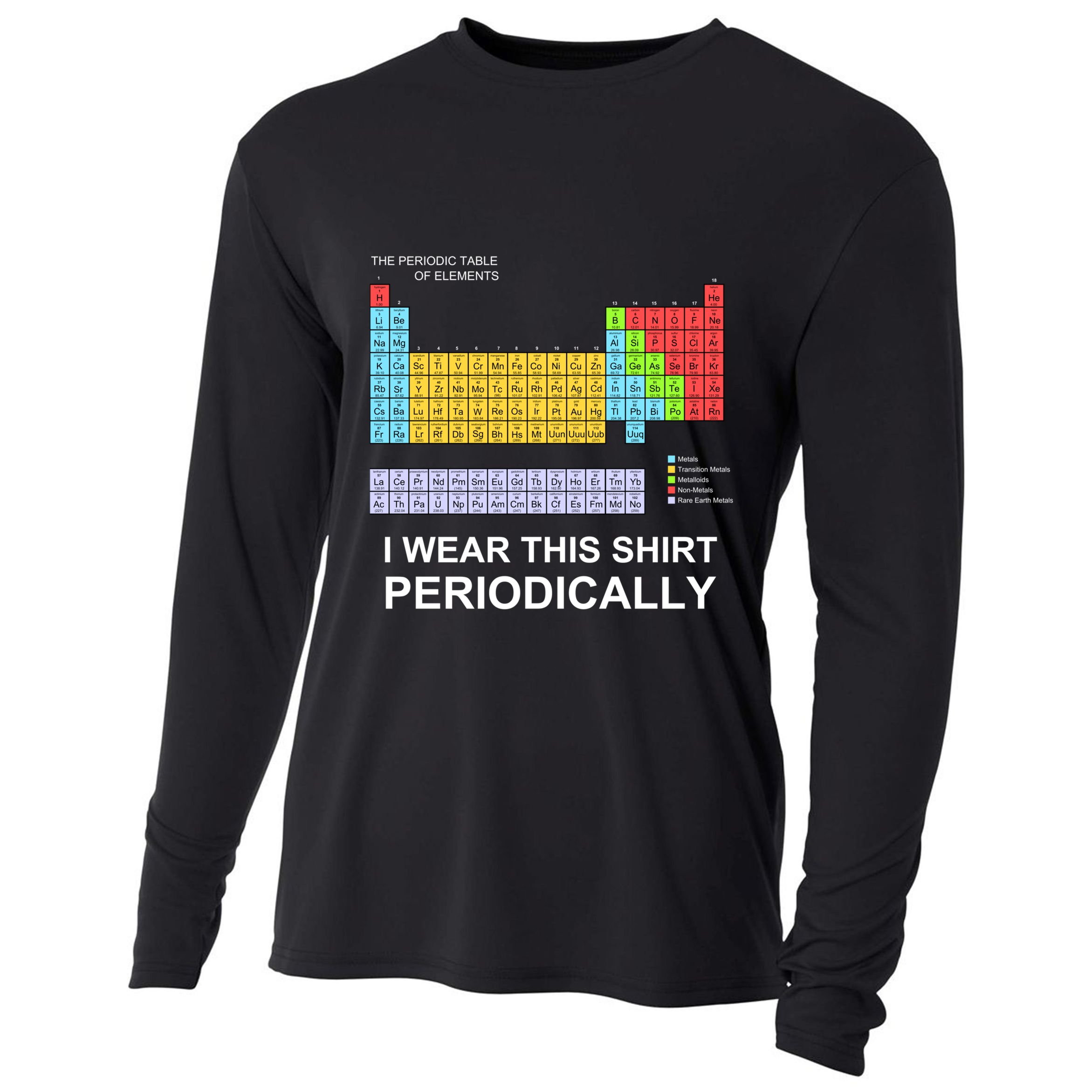 I Wear this Periodically funny Cooling Performance Long Sleeve Crew