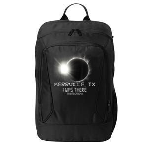 I Was There Total Solar Eclipse Kerrville Texas City Backpack