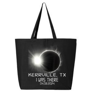 I Was There Total Solar Eclipse Kerrville Texas 25L Jumbo Tote