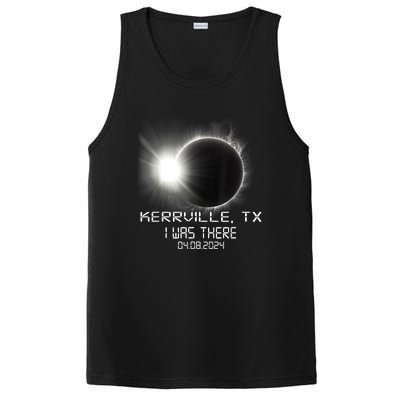 I Was There Total Solar Eclipse Kerrville Texas PosiCharge Competitor Tank