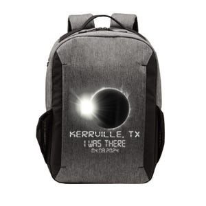 I Was There Total Solar Eclipse Kerrville Texas Vector Backpack