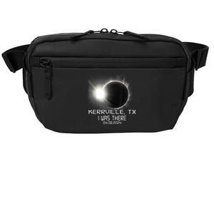 I Was There Total Solar Eclipse Kerrville Texas Crossbody Pack