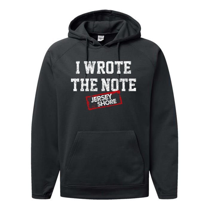 I Wrote The Note Performance Fleece Hoodie