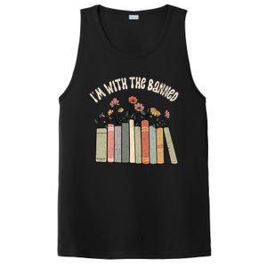 Im With The Banned Books Social Justice Reading Librarian Cute Gift PosiCharge Competitor Tank