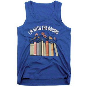 Im With The Banned Books Social Justice Reading Librarian Cute Gift Tank Top