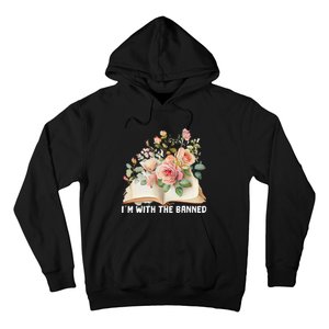 I'm With The Banned Books I Read Banned Books Lovers Hoodie