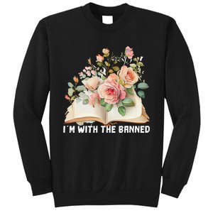 I'm With The Banned Books I Read Banned Books Lovers Sweatshirt