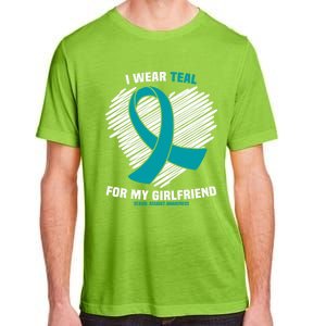 I Wear Teal For My Friend Sexual Assault Awareness Gift Adult ChromaSoft Performance T-Shirt