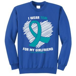 I Wear Teal For My Friend Sexual Assault Awareness Gift Sweatshirt