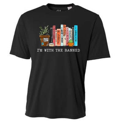 Im With The Banned Books I Read Banned Books Lovers Cooling Performance Crew T-Shirt