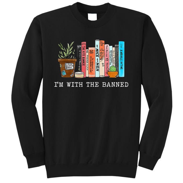 Im With The Banned Books I Read Banned Books Lovers Sweatshirt