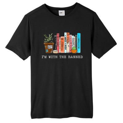 Im With The Banned Books I Read Banned Books Lovers Tall Fusion ChromaSoft Performance T-Shirt