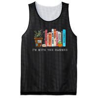 Im With The Banned Books I Read Banned Books Lovers Mesh Reversible Basketball Jersey Tank