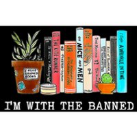 I'm With The Banned Banned Books Reading Books Bumper Sticker