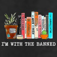 I'm With The Banned Banned Books Reading Books Adult Drive Performance Visor