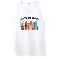 Im With The Banned Funny Book Readers I Read Banned Books Design PosiCharge Competitor Tank