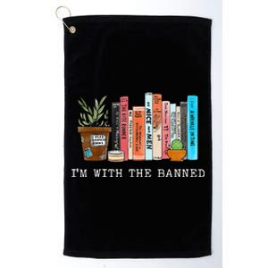 Im With The Banned Books I Read Banned Books Lovers Platinum Collection Golf Towel