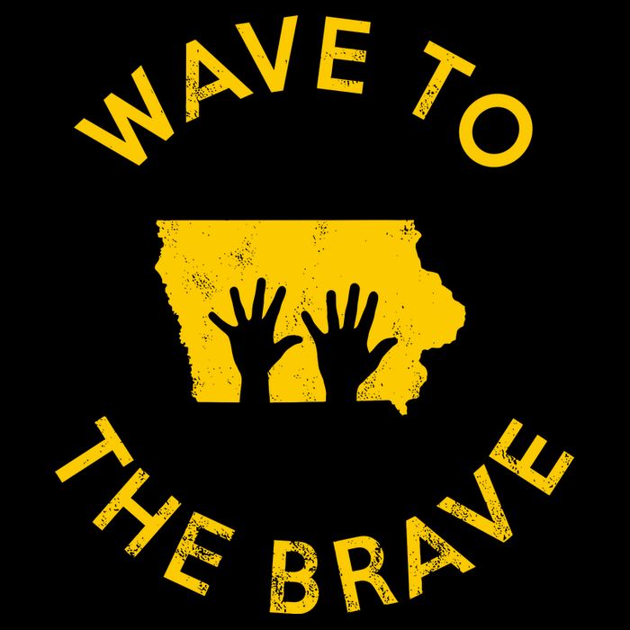 Iowa Wave To The Brave Football Childrens Hospital Hoodie