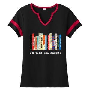 I'm With The Banned Ladies Halftime Notch Neck Tee