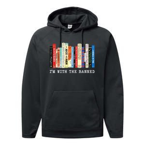 I'm With The Banned Performance Fleece Hoodie