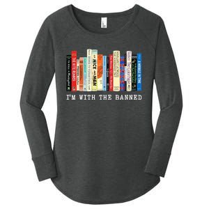 I'm With The Banned Women's Perfect Tri Tunic Long Sleeve Shirt