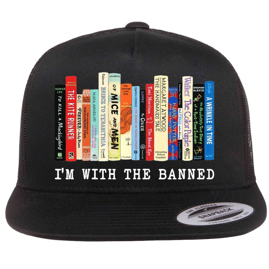 I'm With The Banned Flat Bill Trucker Hat