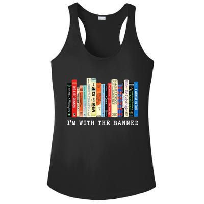 I'm With The Banned Ladies PosiCharge Competitor Racerback Tank