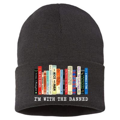 I'm With The Banned Sustainable Knit Beanie