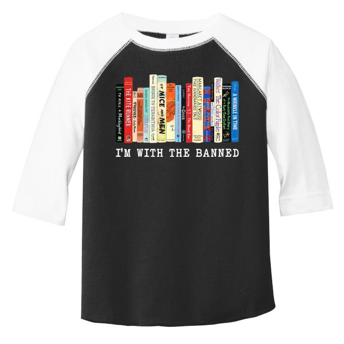 I'm With The Banned Toddler Fine Jersey T-Shirt