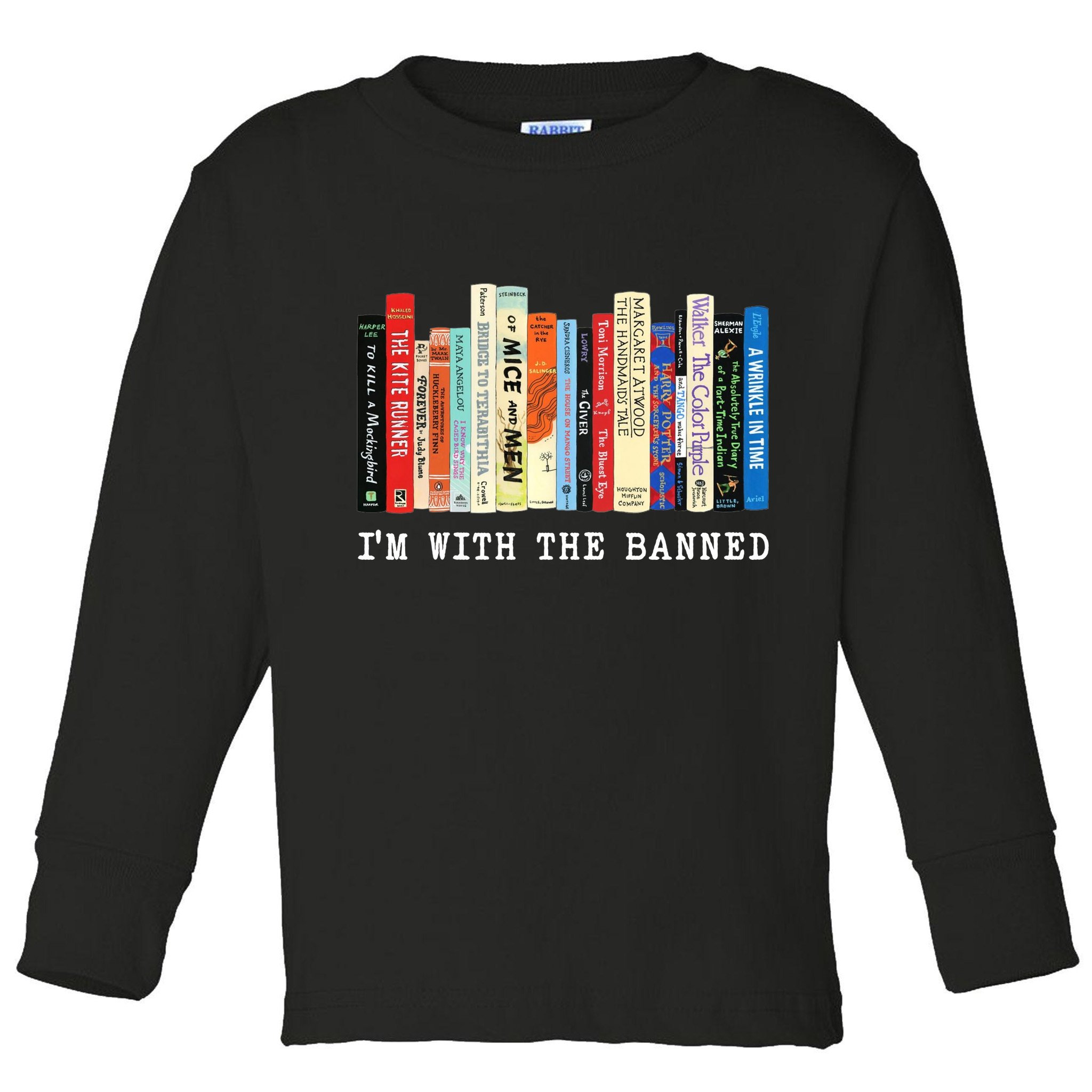 I'm With The Banned Toddler Long Sleeve Shirt