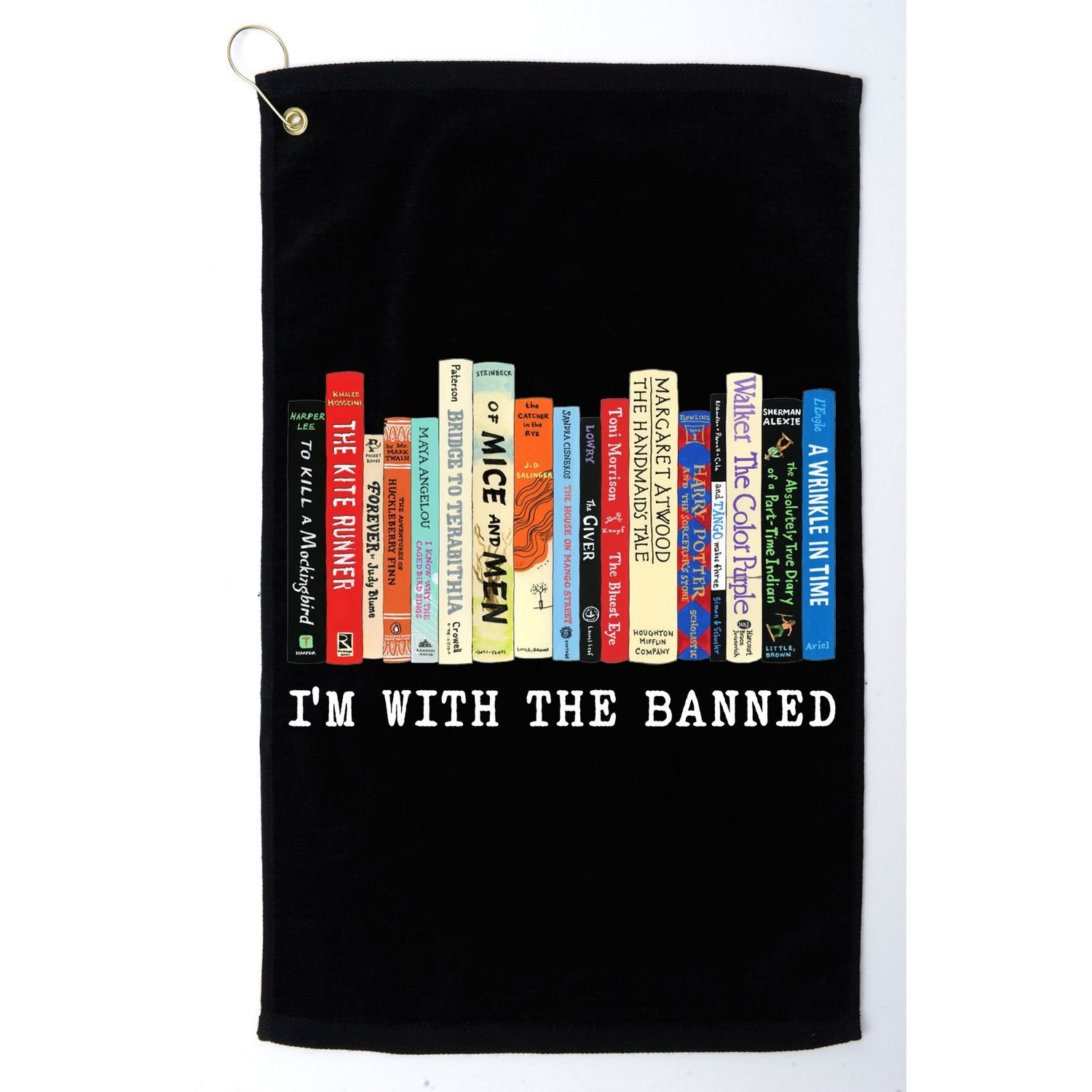 I'm With The Banned Golf Towel