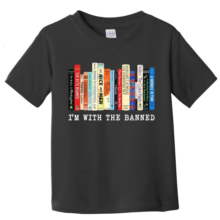I'm With The Banned Toddler T-Shirt