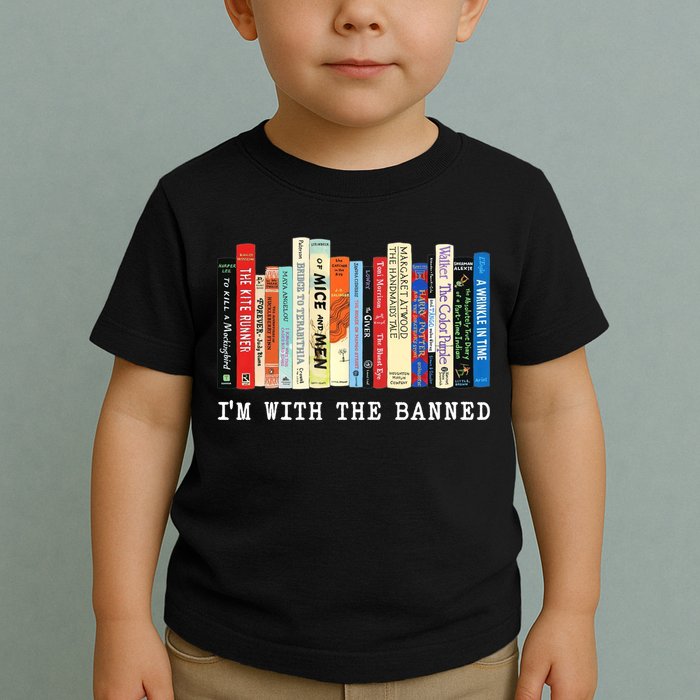 I'm With The Banned Toddler T-Shirt