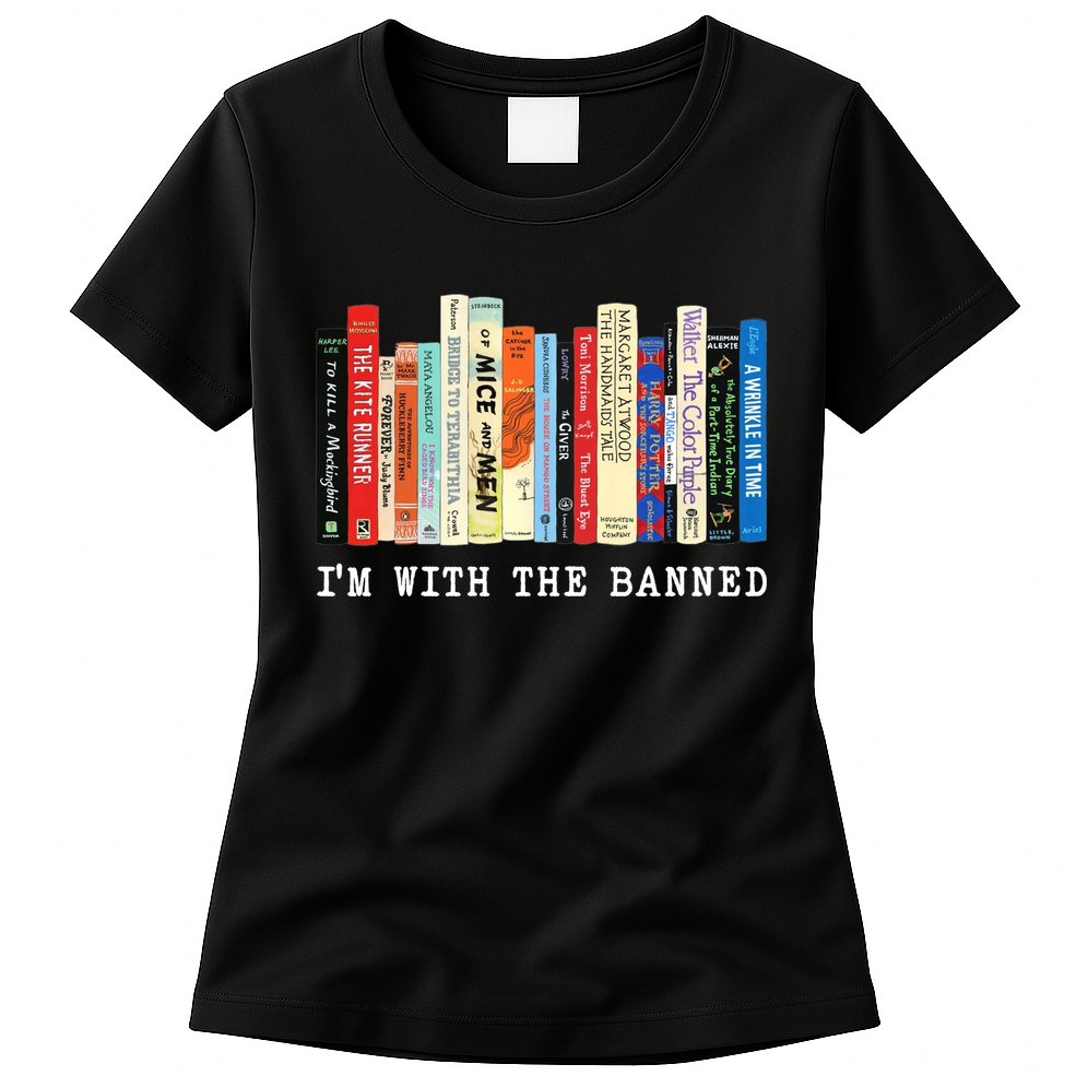 I'm With The Banned Womens T-Shirt