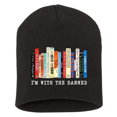 I'm With The Banned Short Acrylic Beanie