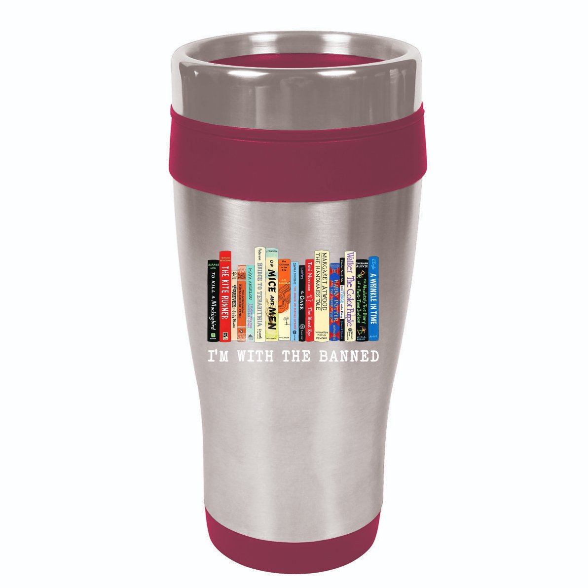 I'm With The Banned 16oz Travel Tumbler