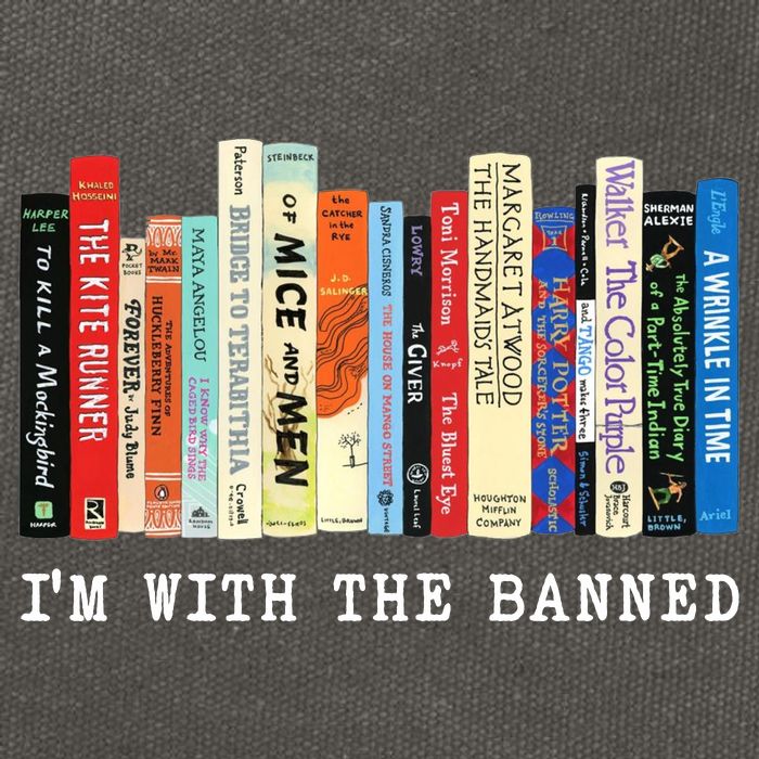 I'm With The Banned Cotton Canvas Backpack
